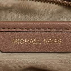 Pre Owned Michael Kors Old Rose Leather Ginny Crossbody Bag