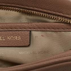 Pre Owned Michael Kors Old Rose Leather Ginny Crossbody Bag
