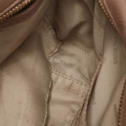 Pre Owned Michael Kors Old Rose Leather Ginny Crossbody Bag