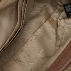 Pre Owned Michael Kors Old Rose Leather Ginny Crossbody Bag