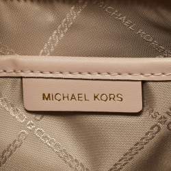 Michael Kors Pink Leather Wilma Shoulder Bag