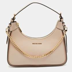 Michael Kors Pink Leather Wilma Shoulder Bag