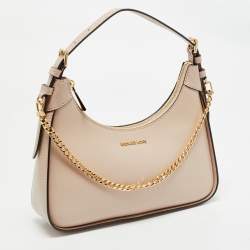 Michael Kors Pink Leather Wilma Shoulder Bag