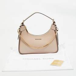 Michael Kors Pink Leather Wilma Shoulder Bag