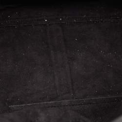 Michael Kors Black/Brown Coated Canvas and Leather Phoebe Tote