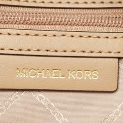 Michael Kors Beige Leather Medium Slater Sling Bag