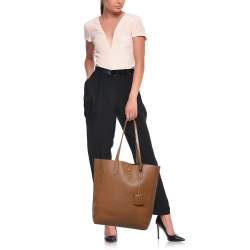 Michael Kors Brown Leather Sinclair Tote
