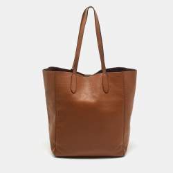 Michael Kors Brown Leather Sinclair Tote
