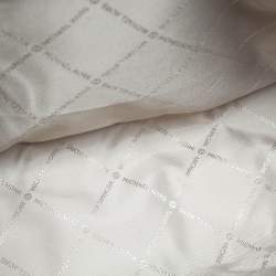 Pre Owned Michael Kors Pink Leather Charlotte Top Zip Tote