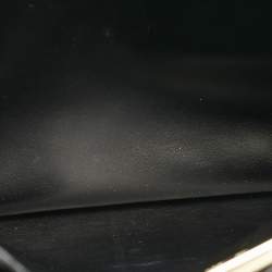 Pre Owned Michael Kors Black Leather Large Mercer Belted Satchel