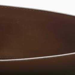 Pre Owned Michael Kors Brown Leather Small Lita Shoulder Bag 