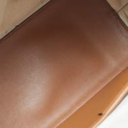 مملوكة مسبقًا Michael Kors Brown Signature Coated Canvas and Leather Jane Tote