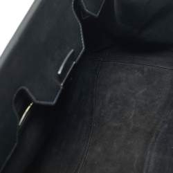 Pre Owned Michael Kors Black Leather Large Campbell Weeknder Bag