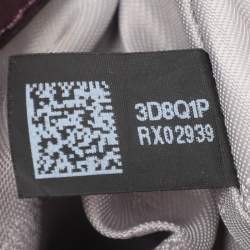 Pre Owned Michael Kors Burgundy Leather Karla Satchel