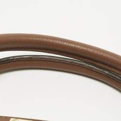 Pre Owned Michael Kors Brown Leather Astrid Tote