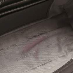 Pre Owned Michael Kors Beige Leather Mini Selma Crossbody Bag