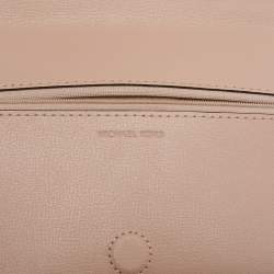 Pre Owned Michael Kors Pink Leather Kinsley Shoulder bag