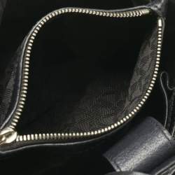 Pre Owned حقيبة يد مايكل كورس سوزانا جلد مبطن أسود