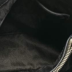 Pre Owned حقيبة يد مايكل كورس سوزانا جلد مبطن أسود