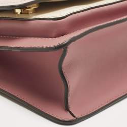 Pre Owned Michael Kors Tricolor Leather Extra Small Heather Shoulder Bag