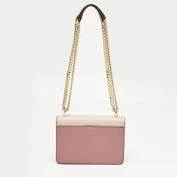 Pre Owned Michael Kors Tricolor Leather Extra Small Heather Shoulder Bag