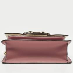 Pre Owned Michael Kors Tricolor Leather Extra Small Heather Shoulder Bag