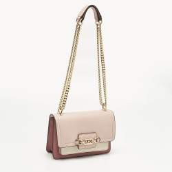 Pre Owned Michael Kors Tricolor Leather Extra Small Heather Shoulder Bag