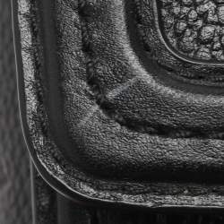 مملوكة مسبقًا حقيبة كتف مايكل كورس جيسي جلد أسود متوسطة