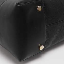 Pre Owned Michael Kors Black Leather Large Mercer Gallery Tote