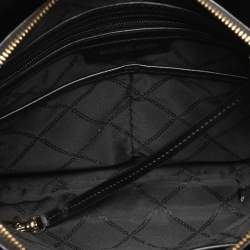 Pre Owned Michael Kors Black Leather Large Mercer Gallery Tote