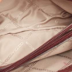 Pre Owned Michael Kors Burgundy Quilted Leather Small Sloan Shoulder Bag