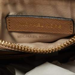 Pre Owned Michael Kors Black Leather Small Mercer Tote