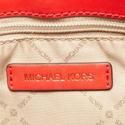 مملوكة مسبقًا Michael Kors Emilia Large Red Leather Tote