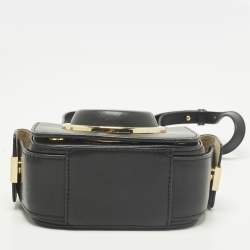 مملوكة مسبقًا حقيبة كروس مايكل كورس جلد كحلي للكاميرا scout