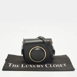 مملوكة مسبقًا حقيبة كروس مايكل كورس جلد كحلي للكاميرا scout