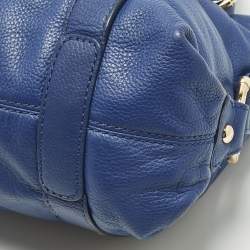 Pre Owned حقيبة مايكل كورس "فولتون" جلد أزرق