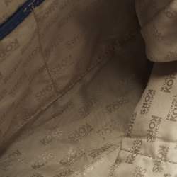 Pre Owned حقيبة مايكل كورس "فولتون" جلد أزرق