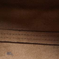 Pre Owned Michael Kors Light Pink/White Leather Nolita Satchel