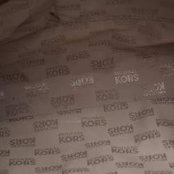 Pre Owned Michael Kors Hamilton Large Tan Leather Tote