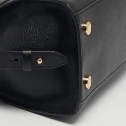 Pre Owned Michael Kors Avril Small Black Leather Satchel