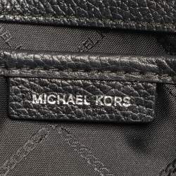 مملوكة مسبقًا Michael Kors Bedford Legacy Flap Black Leather Crossbody Bag