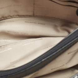 مملوكة مسبقًا حقيبة كتف مايكل كورس سلوان كبيرة جلد أرجواني