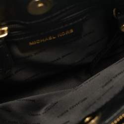 مملوكة مسبقًا Michael Kors Savannah Black Leather Satchel