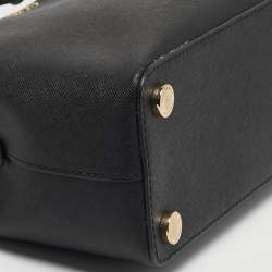 مملوكة مسبقًا Michael Kors Savannah Black Leather Satchel