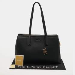 مملوكة مسبقًا Michael Kors Laila Medium Black Leather Tote