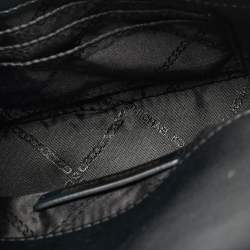 مملوكة مسبقًا Michael Kors Mila Black Leather Shoulder Bag