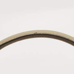 Pre Owned حقيبة يد مايكل مايكل كورس Hamiltion North South كبيرة جلد بنية