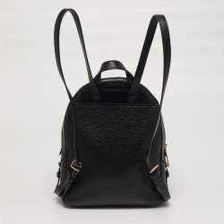 مملوكة مسبقًا Michael Kors Jaycee Medium Black Leather Backpack