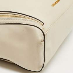 مملوكة مسبقًا Michael Kors Matilda Ivory Leather Shoulder Bag