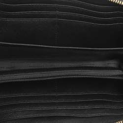 مملوكة مسبقًا Michael Kors Black Leather Zip Around Wallet